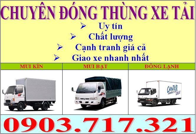 Đóng Thùng Xe Tải – Sửa Chữa Thùng Xe Tải