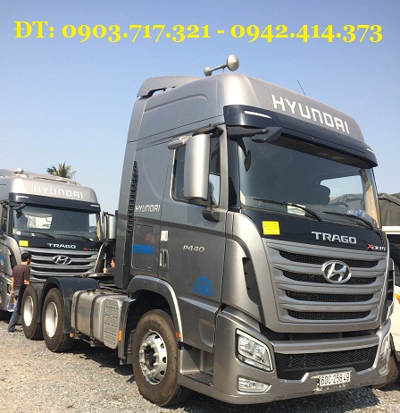 Xe Đầu Kéo Hyundai Xcient Trago 2 Cầu 440HP