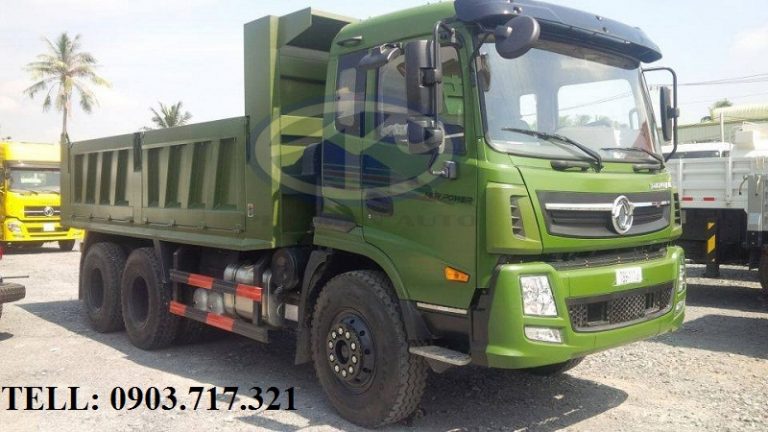 Xe Ben DongFeng 3 Chân Tải Trọng 14T1