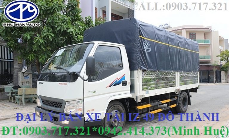 Xe Tải IZ49 Đô Thành Thùng Mui Bạt