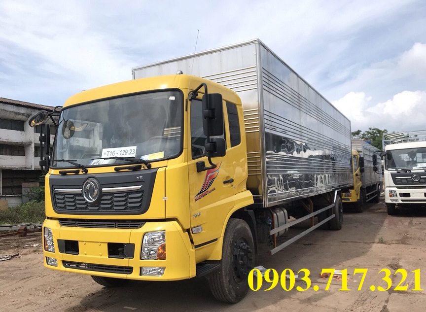 Xe Tải Dongfeng 7T5 Thùng Kín Dài 9m7