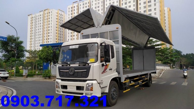 Xe Tải DongFeng Thùng Kín  Cánh Dơi