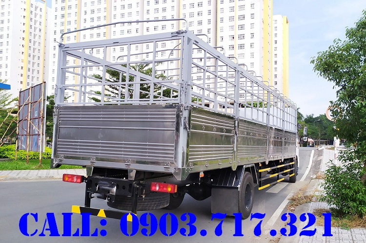 Xe tải DongFeng 9T thùng dài 9m5 mở 9 bửng giá hỗ trợ tốt - 2