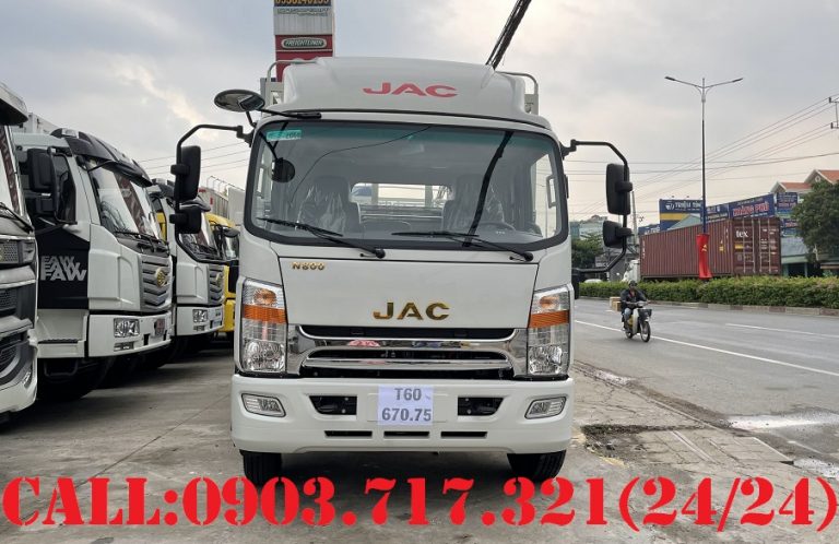XE TẢI JAC N800 MUI BẠT