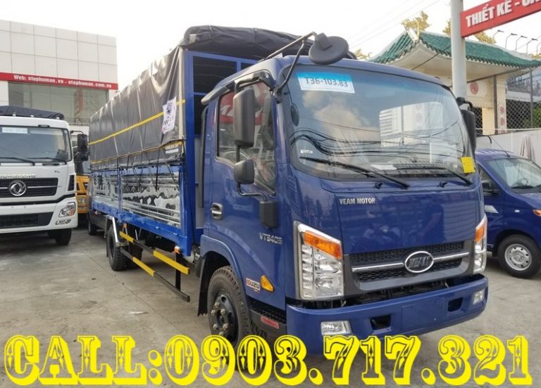 Xe Veam 3T5 Thùng Bạt