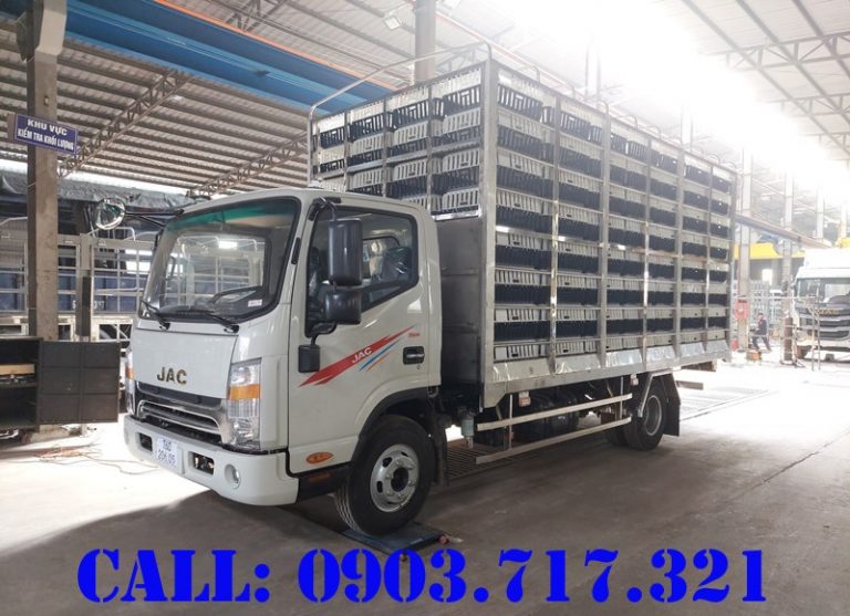 Xe JAC N500 Chở Gia Cầm 3495Kg